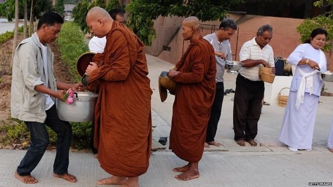 Thailand's overweight monks are put on diet 