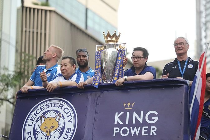  Leicester City get warm welcome in Bangkok
