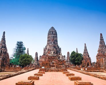 Thailand Ayutthaya Wat Chaiwatthanaram-